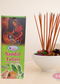 Handrolled Sandal Tulasi Agarbatti – Herbal Incense Sticks for Meditation, Puja & Relaxation