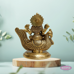 Brass Saraswati Idols – Auspicious Gift