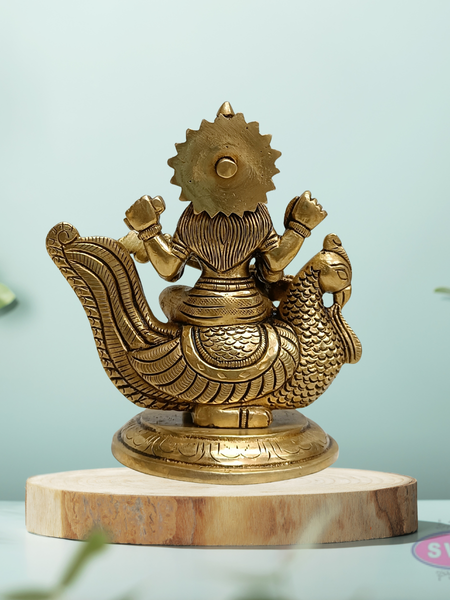 Brass Saraswati Idols – Auspicious Gift