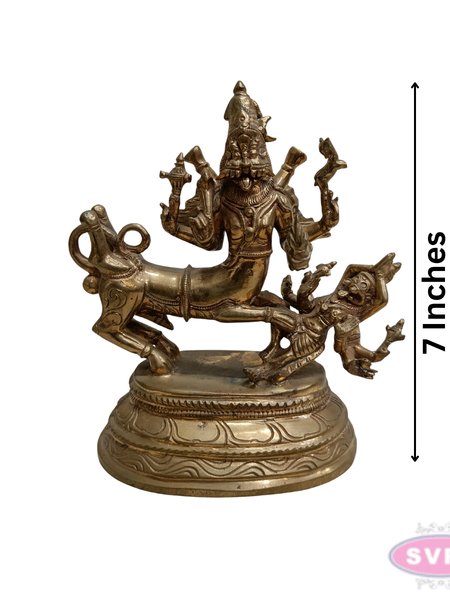 Panchaloha Sri Sarabeshwara Swamy Idol – 7 Inches