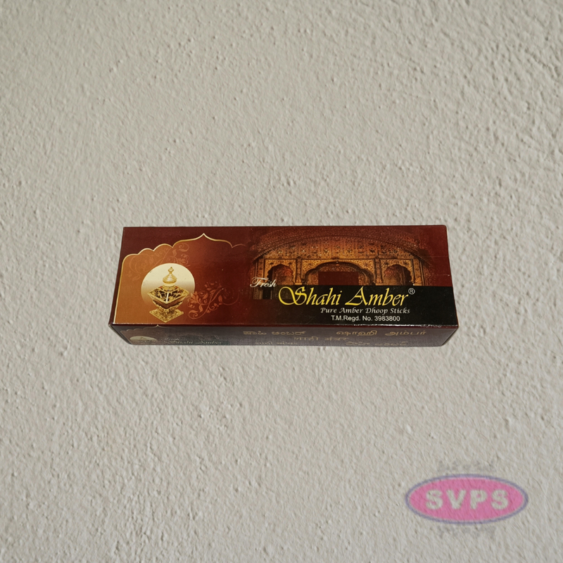 Fresh Shahi Amber Dhoop Sticks – Classic Oriental Fragrance