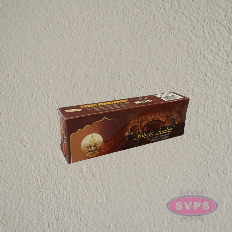 Fresh Shahi Amber Dhoop Sticks – Classic Oriental Fragrance