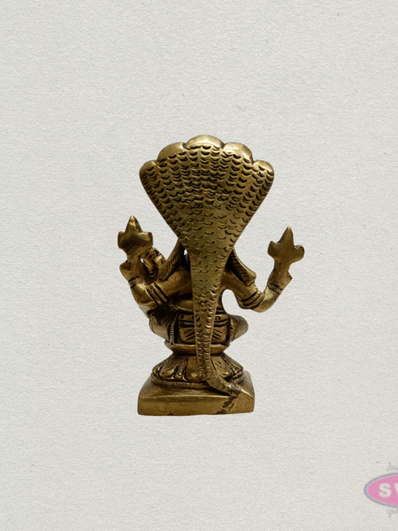 Brass Lakshmi Hayagriva Murti – Lord Hayagriva with Goddess Lakshmi