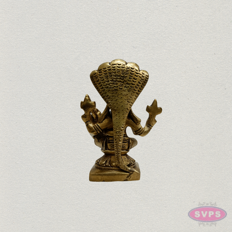 Brass Lakshmi Hayagriva Murti – Lord Hayagriva with Goddess Lakshmi