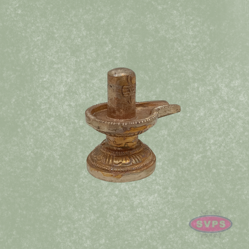 Panchalogam Shiva Lingam For Home Temple