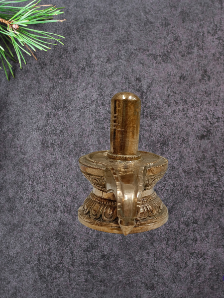 Panchalogam Shiva Lingam For Puja / 3 Inches
