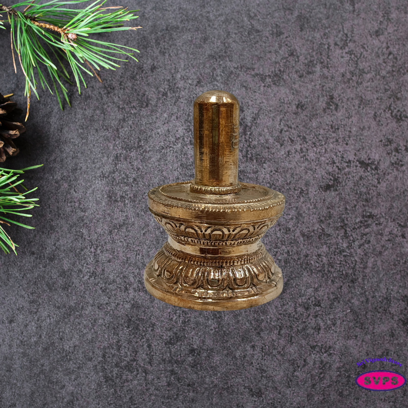 Panchalogam Shiva Lingam For Puja / 3 Inches