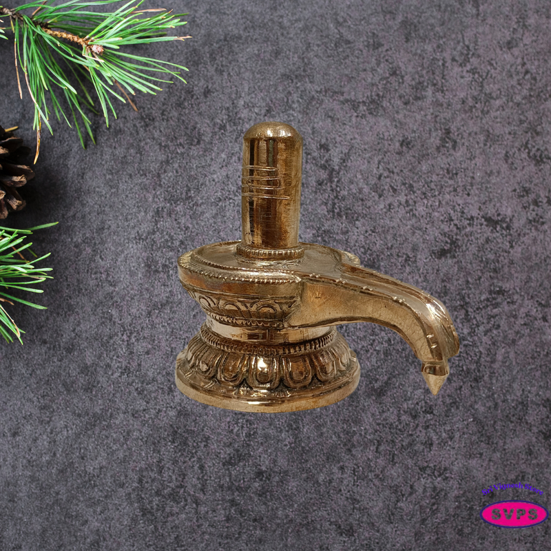 Panchalogam Shiva Lingam For Puja / 3 Inches