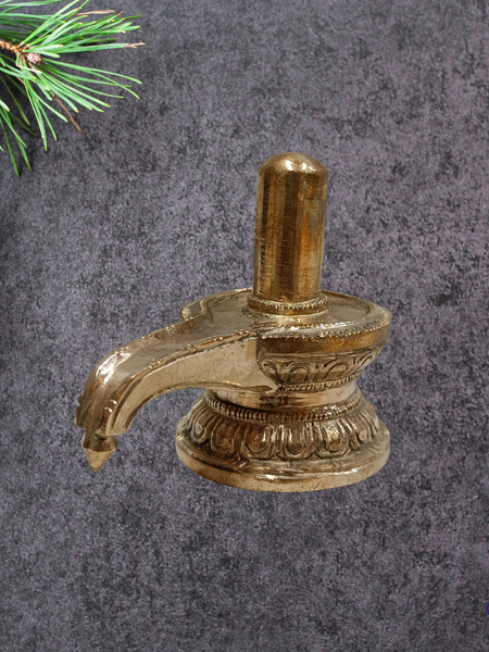 Panchalogam Shiva Lingam For Puja / 3 Inches