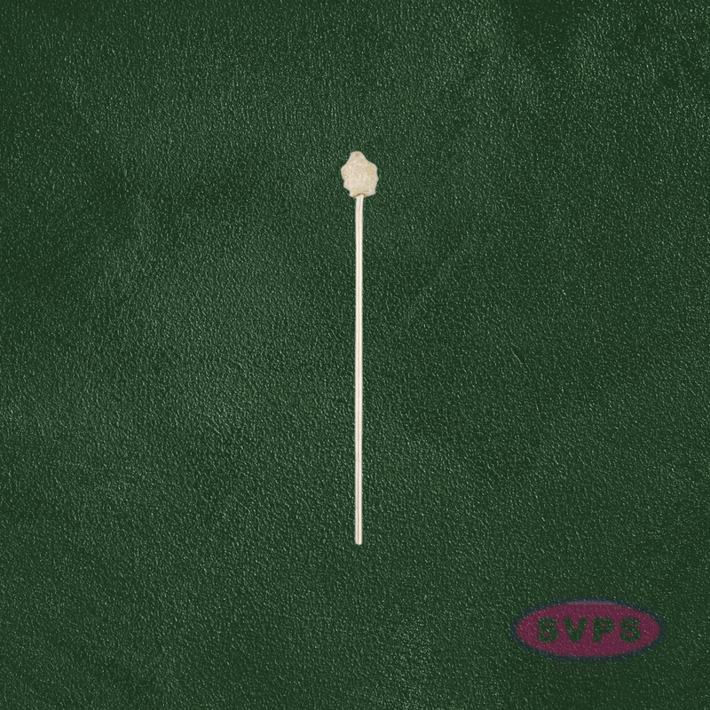 Silver Plated Sangu Chakra Namam Stick – Smooth Finish