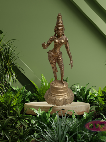 Panchalogham Sivakami Amman Idol – 6 Inch Traditional Statue