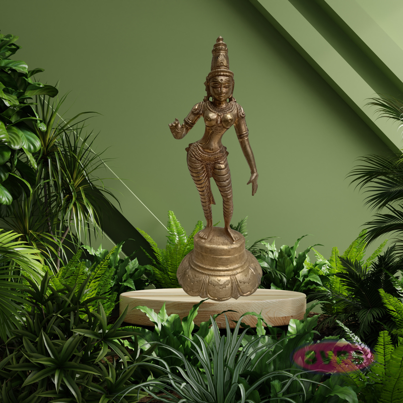 Panchalogham Sivakami Amman Idol – 6 Inch Traditional Statue