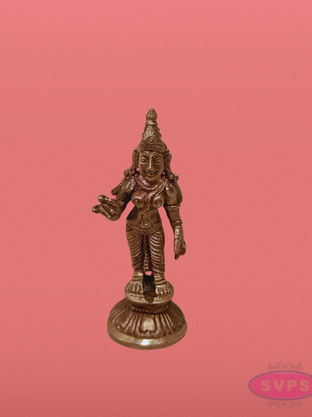 Handcrafted Panchaloha Sivakami Amman Idol for Pooja & Decor