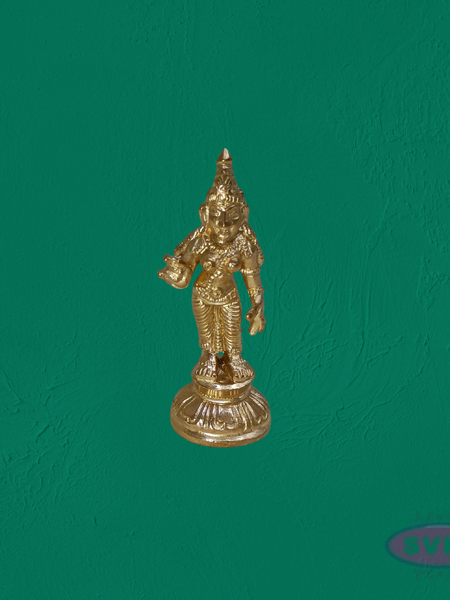 Handcrafted Panchalogha Sivakami Idol – Divine Consort of Lord Shiva