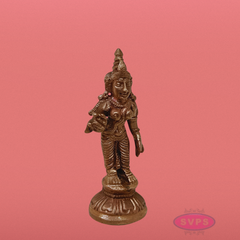 Handcrafted Panchaloha Sivakami Amman Idol for Pooja & Decor