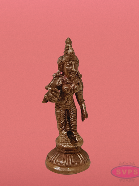 Handcrafted Panchaloha Sivakami Amman Idol for Pooja & Decor