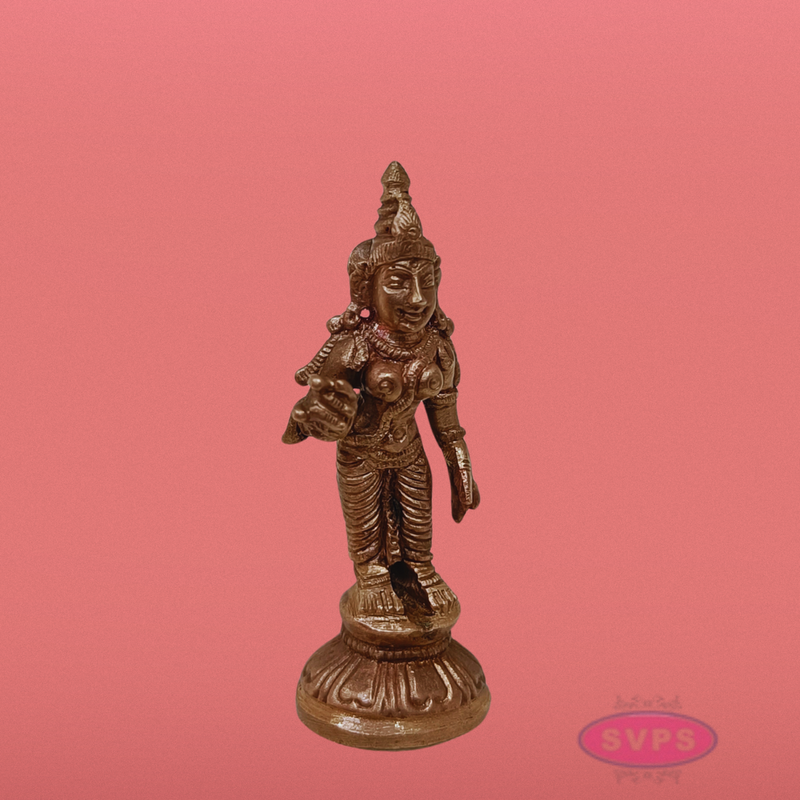 Handcrafted Panchaloha Sivakami Amman Idol for Pooja & Decor