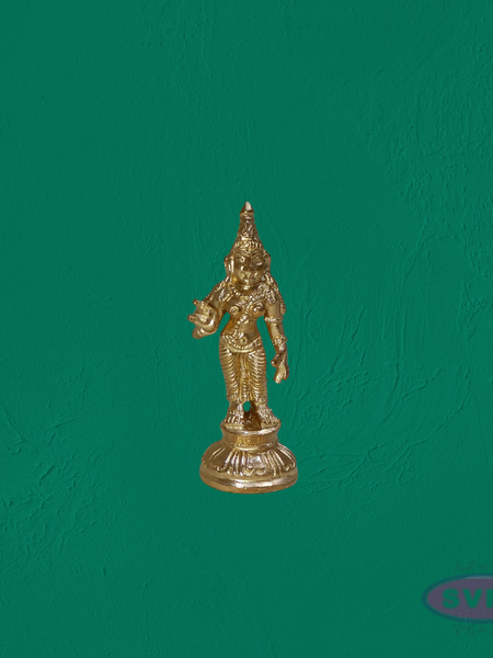 Handcrafted Panchalogha Sivakami Idol – Divine Consort of Lord Shiva