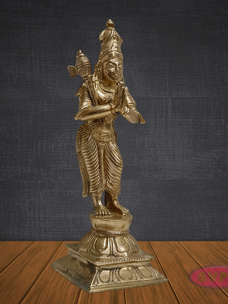 Sandikeshwarar Panchalogha Idol – Divine Chandikeshwara Murti for Pooja & Temple Use