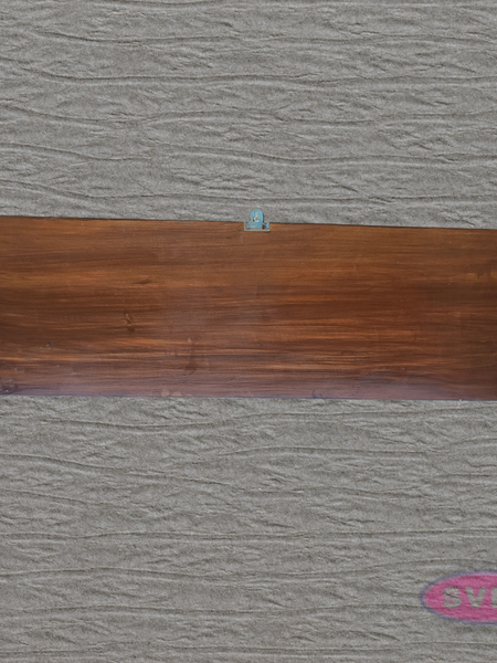 3 Ft Wooden Gajalakshmi Wall Panel | Antique Finish | Temple Carving | Home Décor