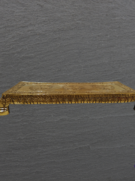 Brass Pooja Peedam – Small Idol Stand for Mandir