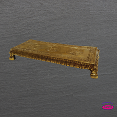 Brass Pooja Peedam – Small Idol Stand for Mandir