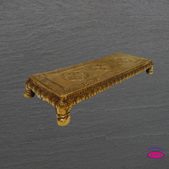 Brass Pooja Peedam – Small Idol Stand for Mandir