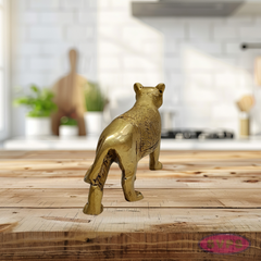 Handcrafted Brass Tiger Idol – Traditional Vastu Decor