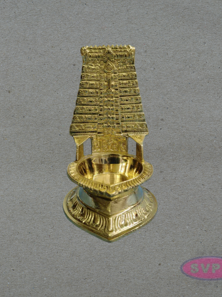 Brass Murugan Vel Lamp for Pooja | Tiruchendur Style Vilakku | Spiritual Home Decor