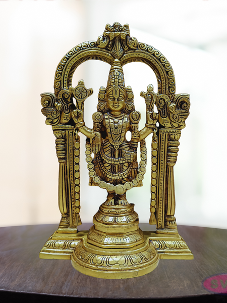 Brass Tirupathi Sri Balaji Idol - 12 Inches