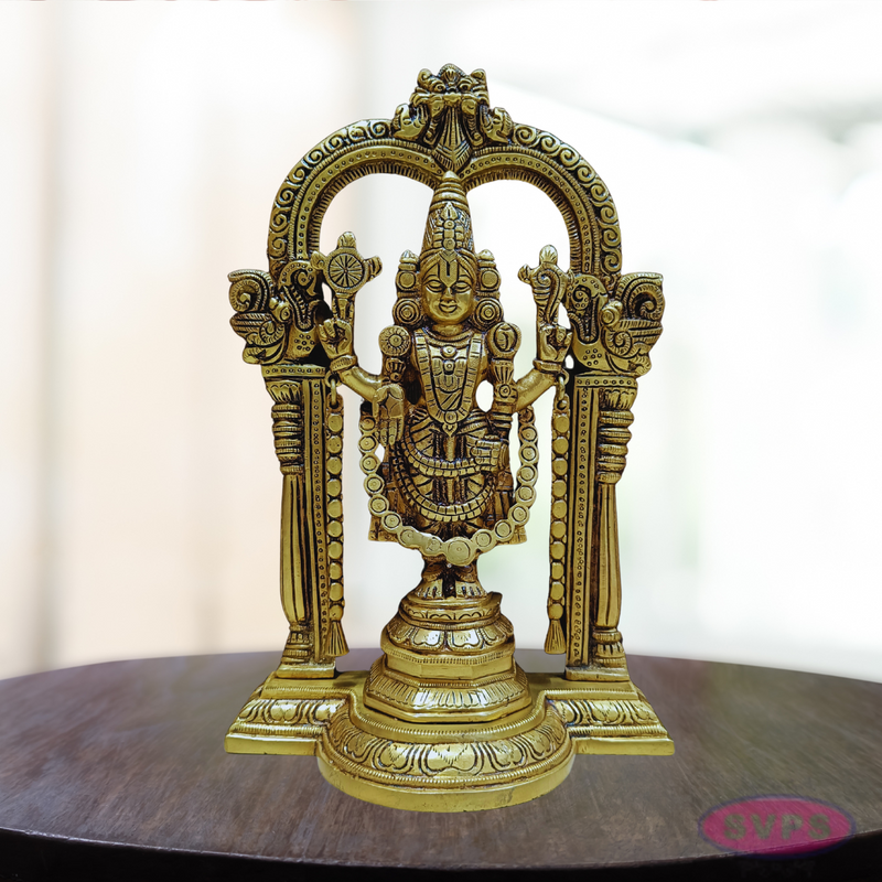 Brass Tirupathi Sri Balaji Idol - 12 Inches
