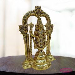 Brass Tirupathi Sri Balaji Idol - 12 Inches