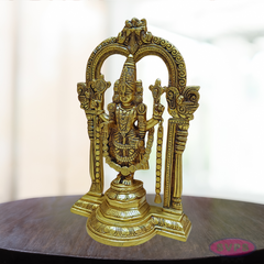 Brass Tirupathi Sri Balaji Idol - 12 Inches