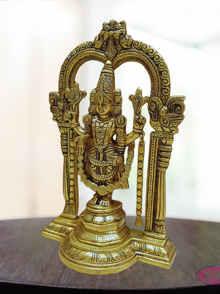 Brass Tirupathi Sri Balaji Idol - 12 Inches