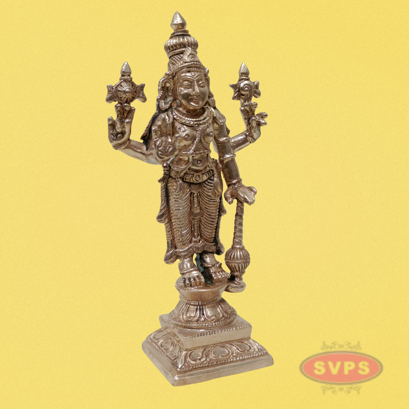 Panchalogam Perumal Statue / 6 Inches