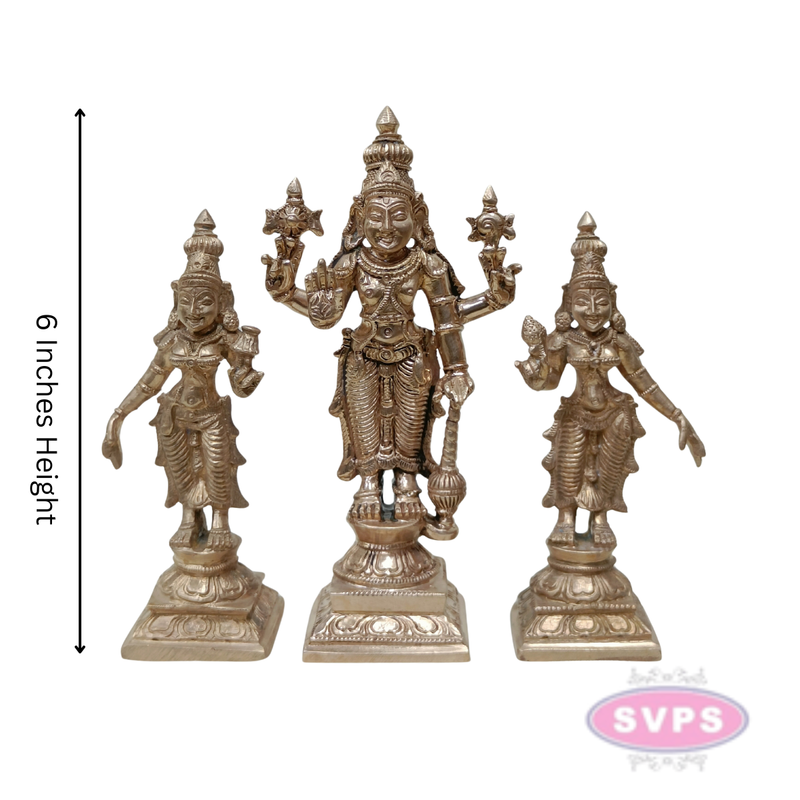 Panchalogam Perumal Set With Gada / Gadhai
