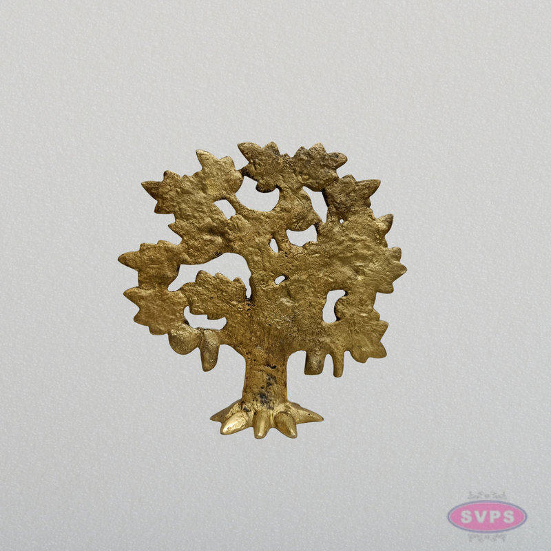 Brass Tree of Life Statue with Birds – Handmade Home & Office Décor