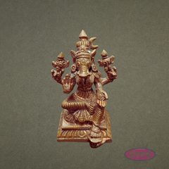 Handcrafted Panchaloham Varahi Amman Idol for Pooja & Protection