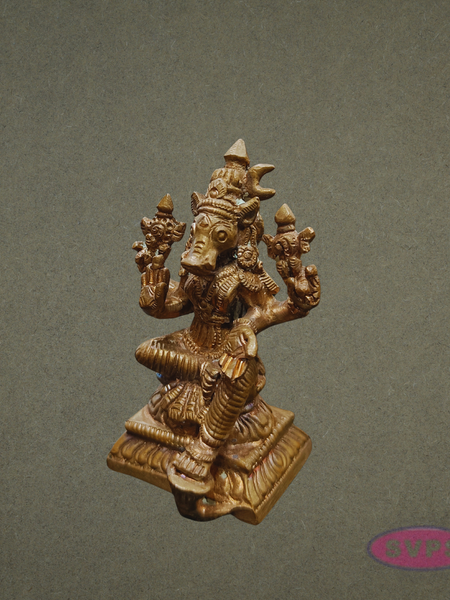 Handcrafted Panchaloham Varahi Amman Idol for Pooja & Protection