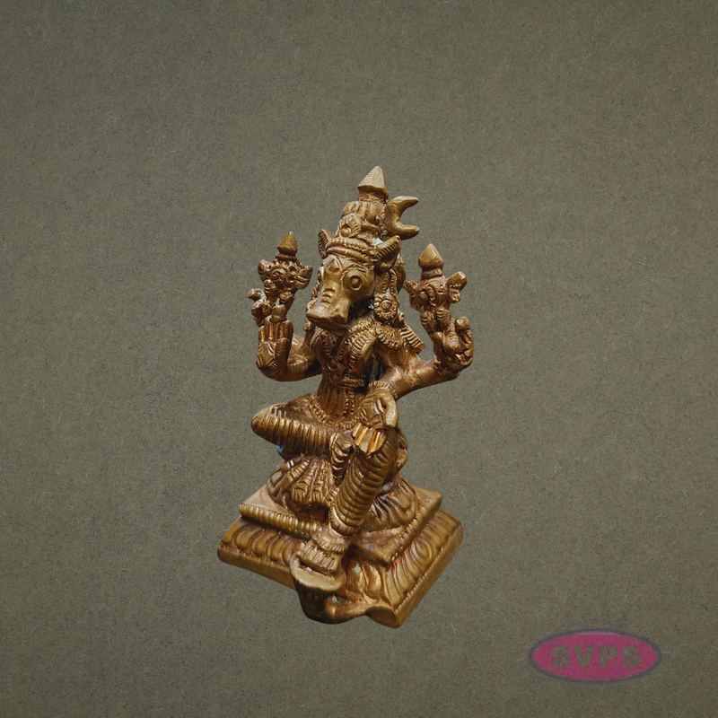 Handcrafted Panchaloham Varahi Amman Idol for Pooja & Protection