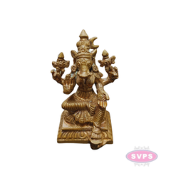 Handcrafted Panchaloham Varahi Amman Idol for Pooja & Protection