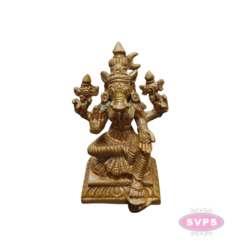 Handcrafted Panchaloham Varahi Amman Idol for Pooja & Protection