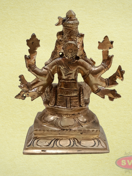 Handmade Panchalogha Varahi Amman Idol-5 Inches