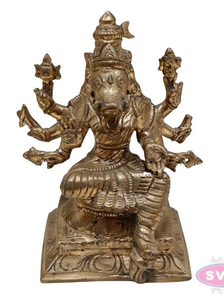Handmade Panchalogha Varahi Amman Idol-5 Inches