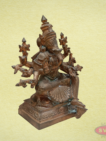 Handmade Panchalogha Varahi Amman