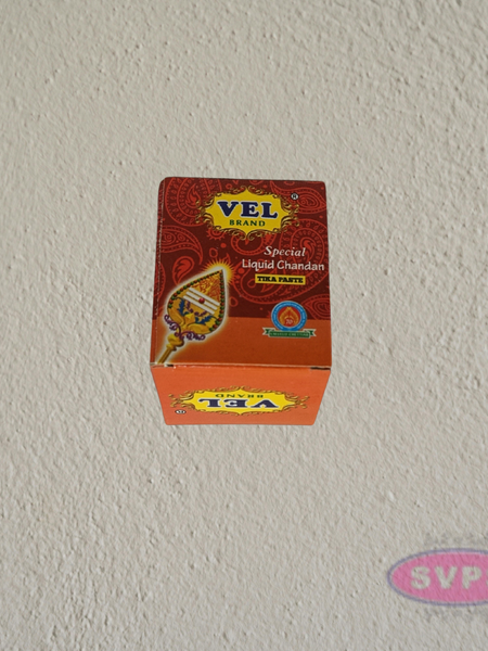 VEL Brand Special Liquid Chandan Tika Paste