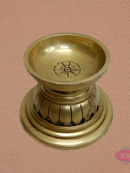 Premium Brass Incense Burner | Decorative Dhoop Stand for Pooja Room