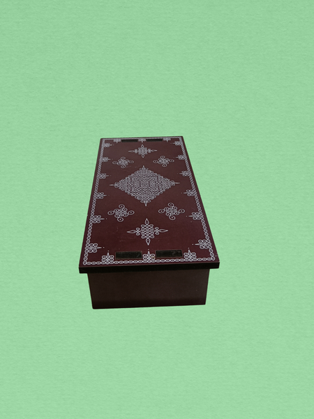 Handcrafted Wooden Pooja Plate Stand